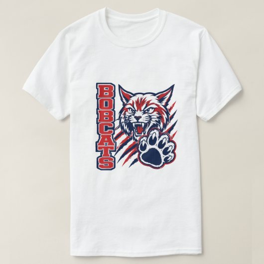 Bobcats trots t-shirt (Design voorkant)