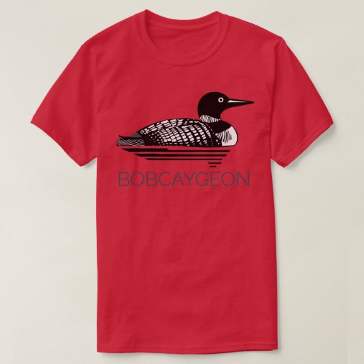 Bobcaygeon Loon T-shirt (Design voorkant)