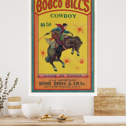 Bobco Bill ( Chinese Firecracker) Poster (Keuken)