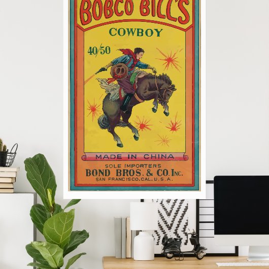 Bobco Bill ( Chinese Firecracker) Poster (Thuiskantoor)