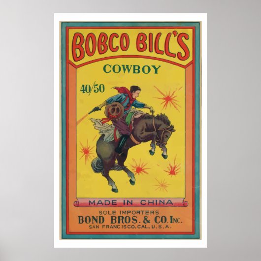 Bobco Bill ( Chinese Firecracker) Poster (Voorkant)