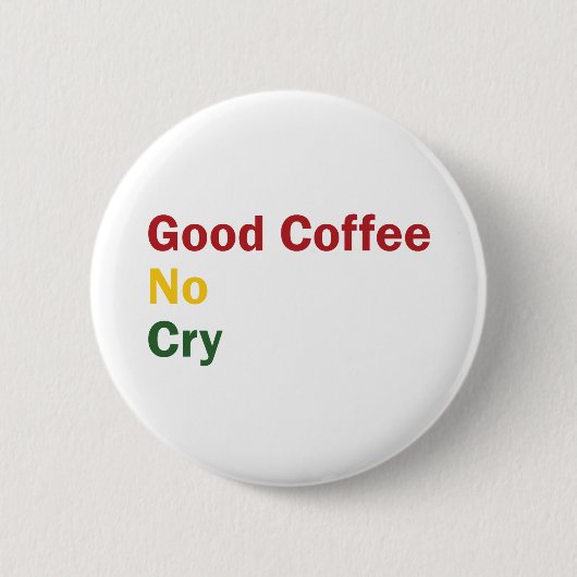 BobCoffee Ronde Button 5,7 Cm (Voorkant)