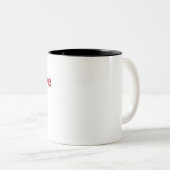 BobCoffee Tweekleurige Koffiemok (Voorkant rechts)