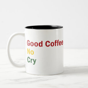 BobCoffee Tweekleurige Koffiemok