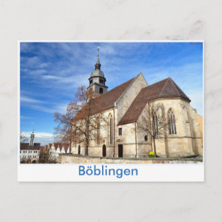 Böblingen, Stadtkirche Briefkaart