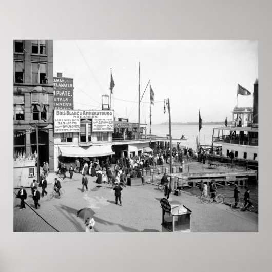 Boblo Island: 1890 Poster (Voorkant)