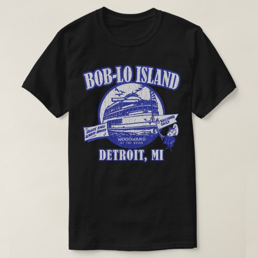 Boblo Island  look Michigan T-shirt (Design voorkant)