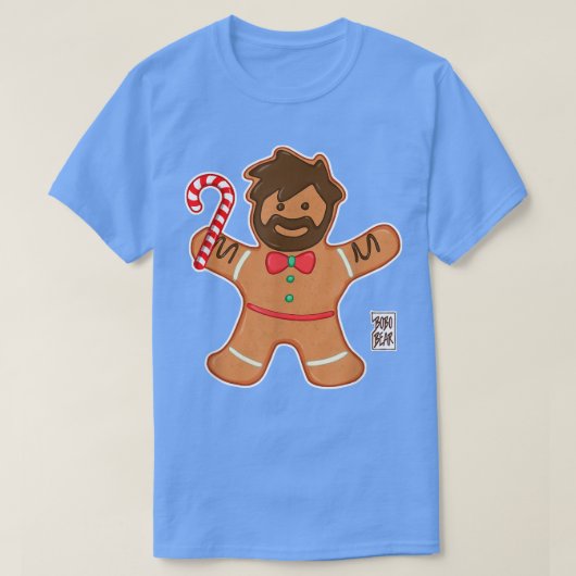 Bobo-Beer - Beer voor ontbijtkoek - Kerstmis T-shirt (Design voorkant)