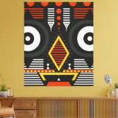 Bobo Bwa Canvas Afdruk (Insitu (Woonkamer))