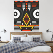 Bobo Bwa Canvas Afdruk (Insitu (Slaapkamer))