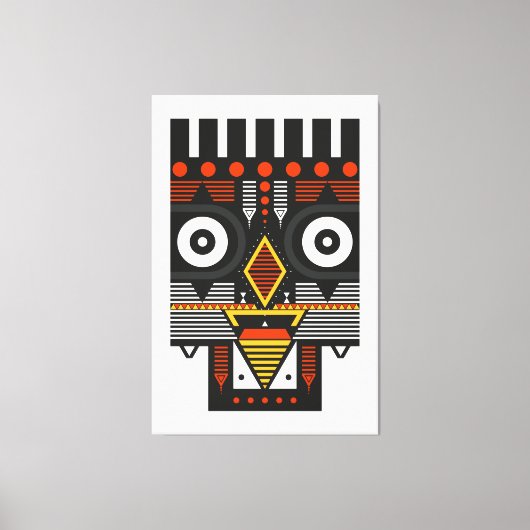 Bobo Bwa Mask Canvas Afdruk (Voorkant)