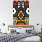 Bobo Bwa Tribal Canvas Afdruk (Insitu (Slaapkamer))