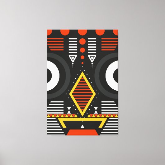 Bobo Bwa Tribal Canvas Afdruk (Voorkant)