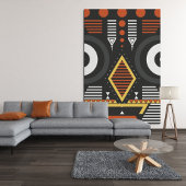 Bobo Bwa Tribal Canvas Afdruk