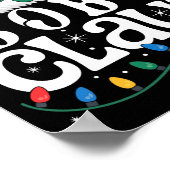 Bobo Claus Funny Xmas Christmas Grandma Holiday St Poster (Hoek)