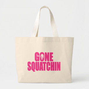   Bobo GONE SQUATCHIN Gear Finding Bigfoot Grote Tote Bag