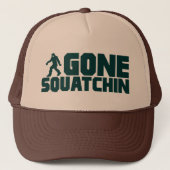  Bobo GONE SQUATCHIN Pet Vindende Bigfoot (Voorkant)