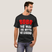 Bobo het Man de mythe de legende T-shirt (Voorkant volledig)