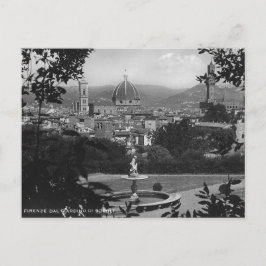 Boboli Gardens Florence Italië Briefkaart