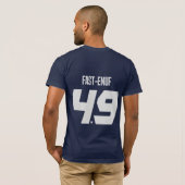 BoboMojo op het 52 Man Roster T-Shirt (Achterkant volledig)