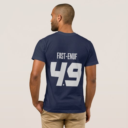 BoboMojo op het 52 Man Roster T-Shirt (Achterkant volledig)