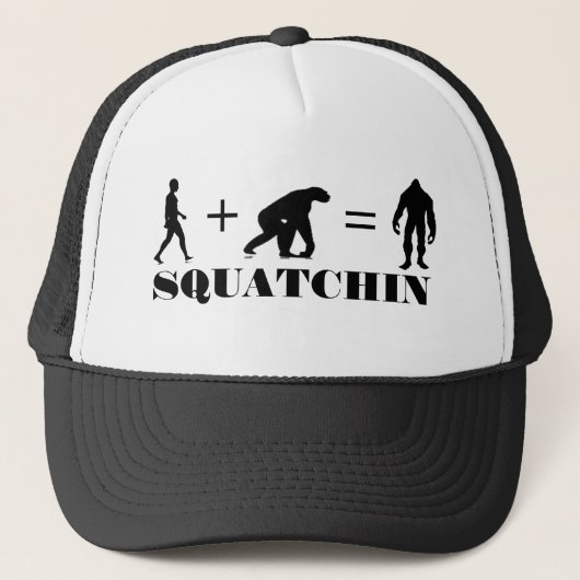 **** Bobo's GONE SQUATCHIN Trucker Hat Pet (Voorkant)