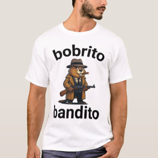 bobrito bandito Grappig Italiaans Brainrot Meme T-shirt