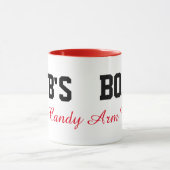 Bobs Arm Candy Rode Mok (Midden)