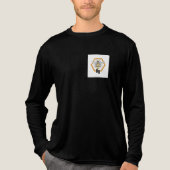 Bob's Bees Men's T-shirt Long sleeves (Voorkant volledig)