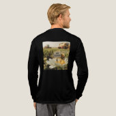 Bob's Bees Men's T-shirt Long sleeves (Achterkant)