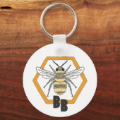 Bob's Bees Sleutelhanger Evil Smile Bee (Achterkant)