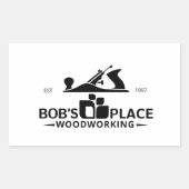 Bob's Place Logo sticker (Voorkant)