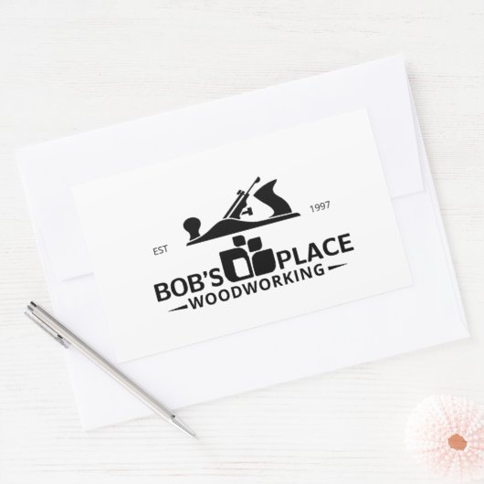Bob's Place Logo sticker (Envelop)