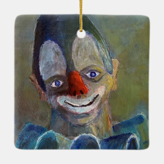 Bob's Scary Clown Ornament (Achterkant)