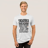 Bob's Symptomen Tri-Blend Shirt (Voorkant volledig)