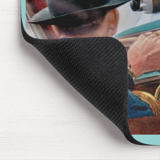 Bob's vleesetende infectie kreeg het beste van hem muismat (Hoek)