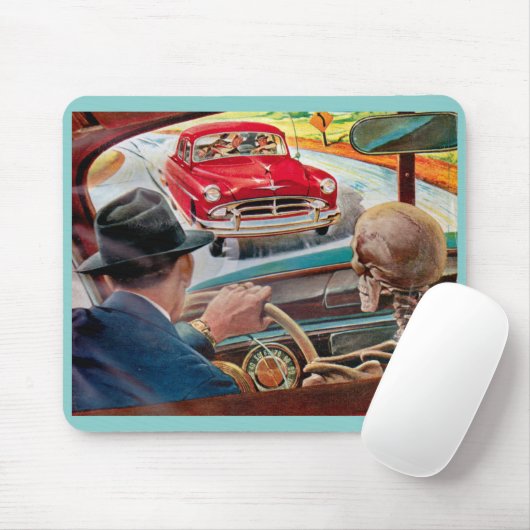 Bob's vleesetende infectie kreeg het beste van hem muismat (Met muis)