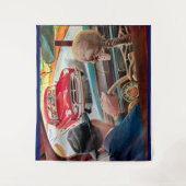 Bob's vleesetende infectie kreeg het beste van hem wandkleed (Voorkant)