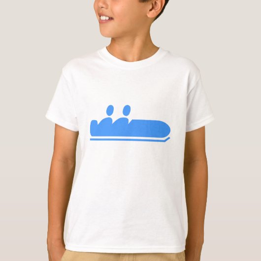 Bobsled - Baby Blue T-shirt (Voorkant)