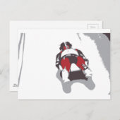 Bobsled Briefkaart (Voorkant / Achterkant)