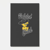 Bobsled Chick #4 Post-it® Notes (Voorkant)