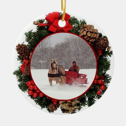 BobSled Ride Ornament (Voorkant)