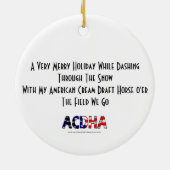 BobSled Ride Ornament (Achterkant)