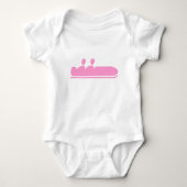 Bobsled - Roze Romper (Voorkant)