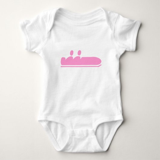 Bobsled - Roze Romper (Voorkant)