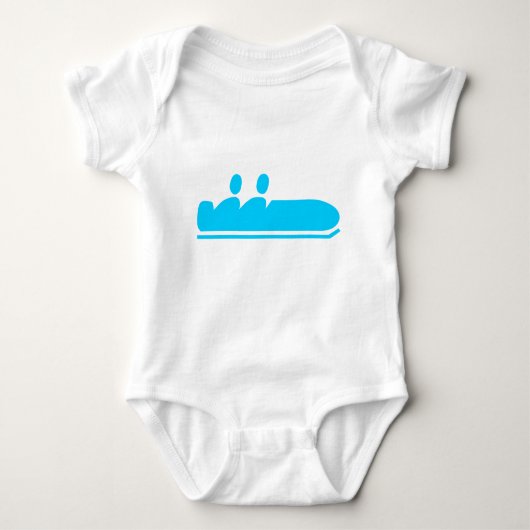 Bobsled - Sky Blue Romper (Voorkant)