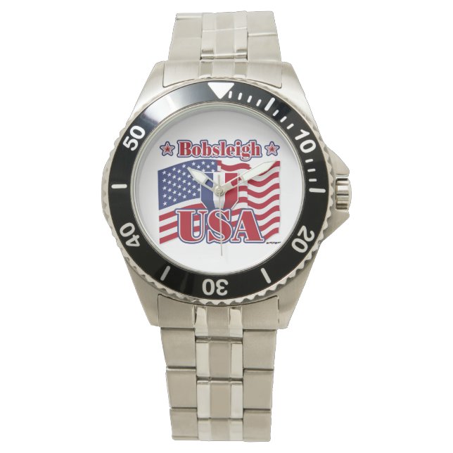 Bobsled USA Horloge (Voorkant)