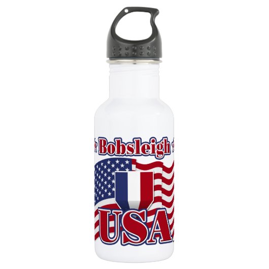 Bobsled USA Waterfles (Voorkant)