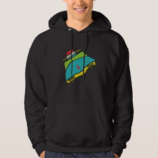 Bobsleeën Hoodie (Voorkant)