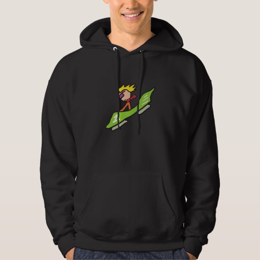 Bobsleeën Hoodie (Voorkant)
